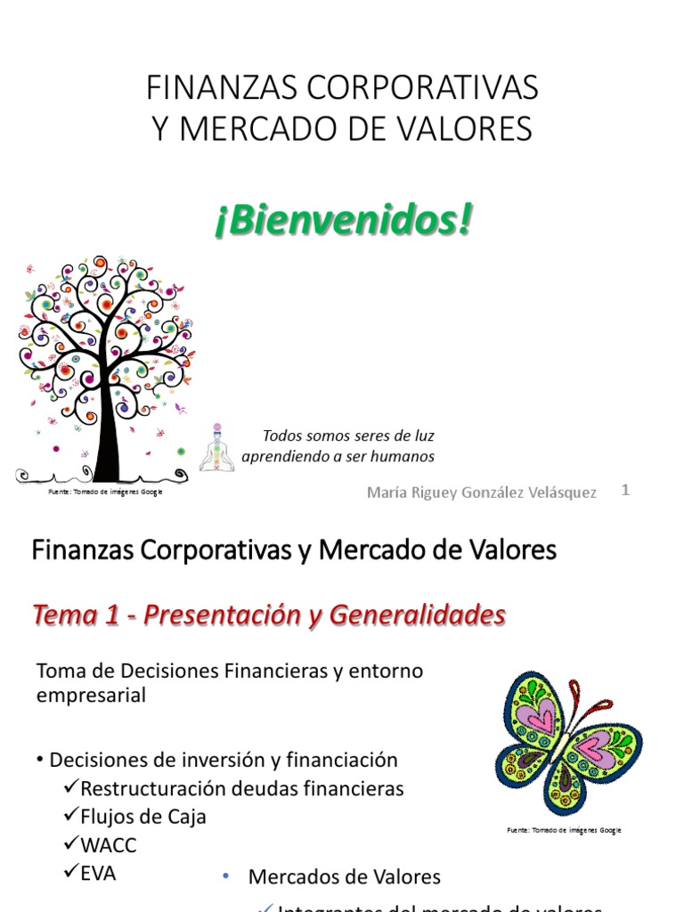 Finanzas Corporativas y Mercado de Valores | PDF | Capital de trabajo ...