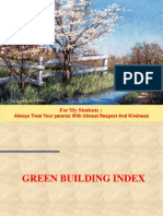 Green Building Index - Lecture Notes PDF