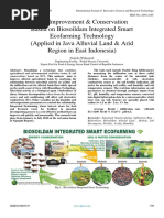 Soil Improvement & Conservation Based on Biosoildam Integrated Smart Ecofarming Technology (Applied in Java Alluvial Land & Arid Region in East Indonesia)