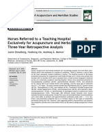 Horses Referred To A Teaching Hospital Exclusively - 2019 - Journal of Acupunct