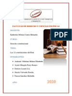 Las 12 Constituciones Del Perú PDF