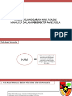 Kasus Pelanggaran Hak Asasai Manusia Dalam Perspektif Pancasila