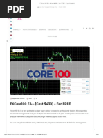 FXCore100 EA - (Cost $430) - For FREE - ForexCracked