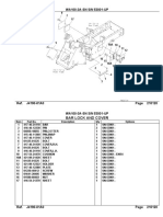 WA100-3A-SN S/N 53001-UP: Bar Lock and Cover