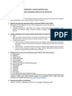 FAQ Rekrutmen PCPM 35 PDF