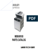 M099/M100 Parts Catalog