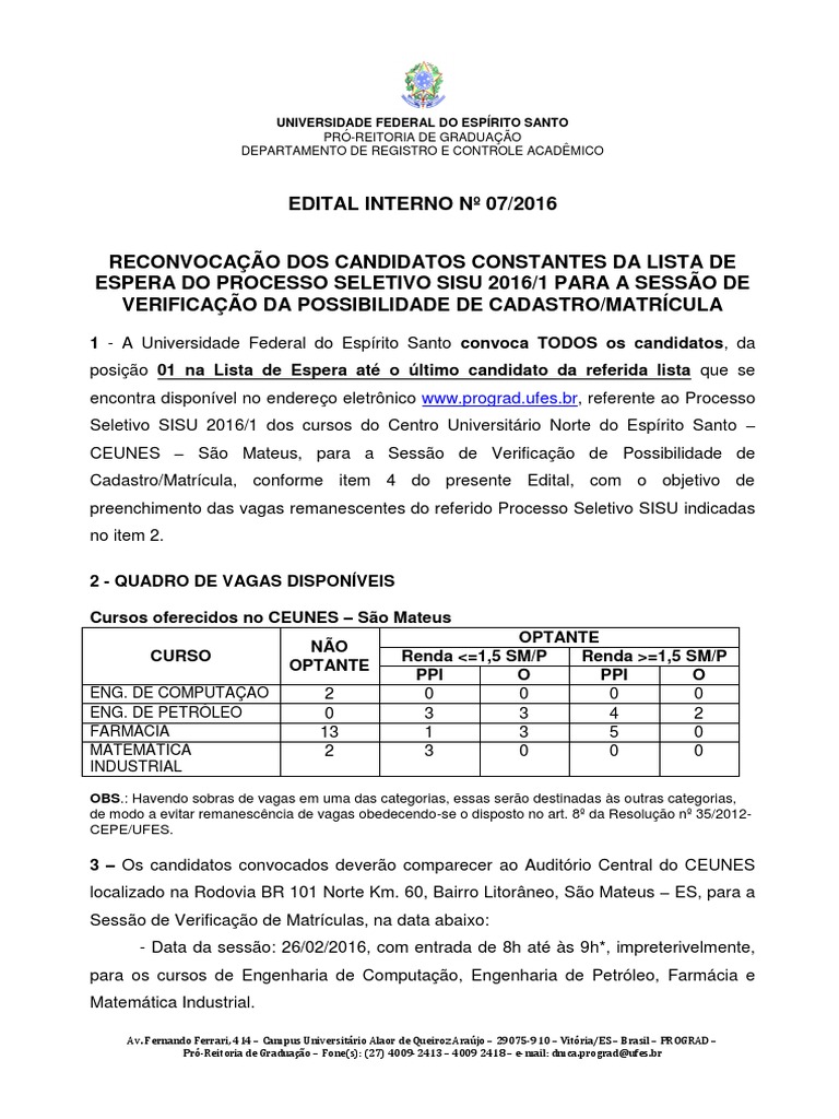 Edital Vestibular Femaf 2020.2 - Direito, PDF, Brasil