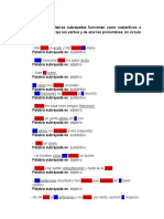 Sustantivos o Adjetivos