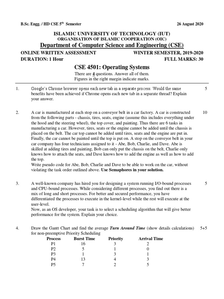 Department of Computer Science and Engineering (CSE) : Islamic ...