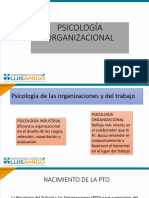 Presentación Recorrido Histórico Psicología Organizacional