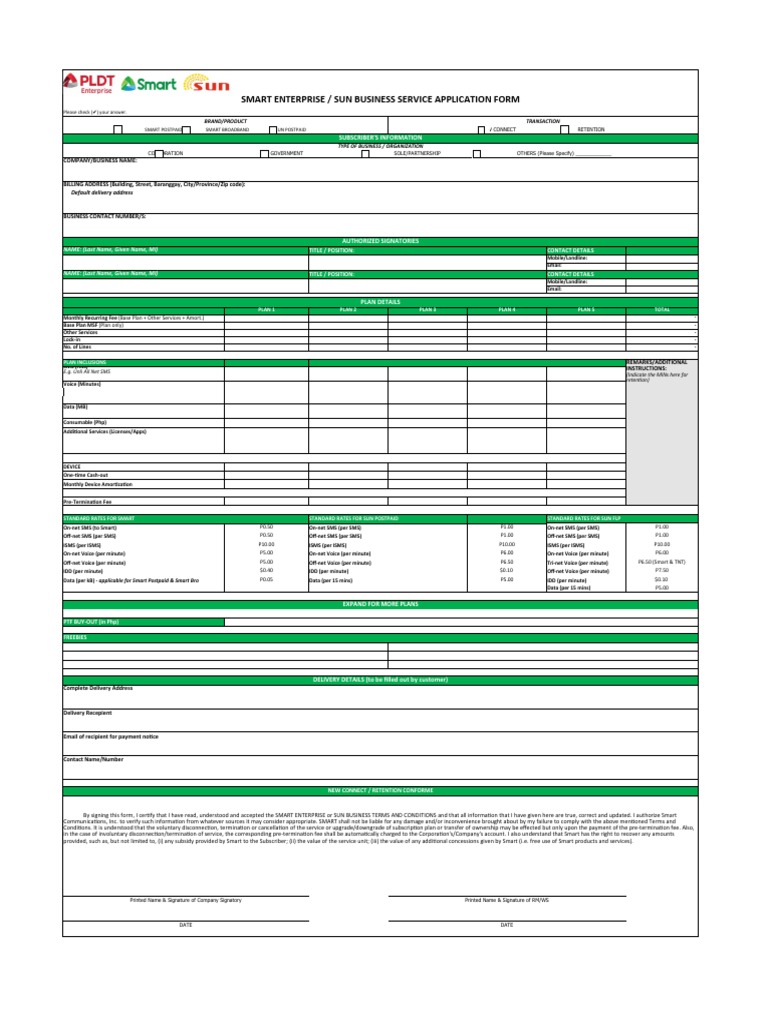 Smart Postpaid Plan Management Guide | PDF | Privacy | Information Privacy