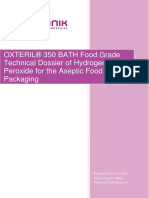 OXTERIL® 350 BATH Food Grade - Technical Documentation - Rev - 2016 - 02