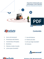 Sistema de detección de peatones ZoneSafe para vehículos industriales