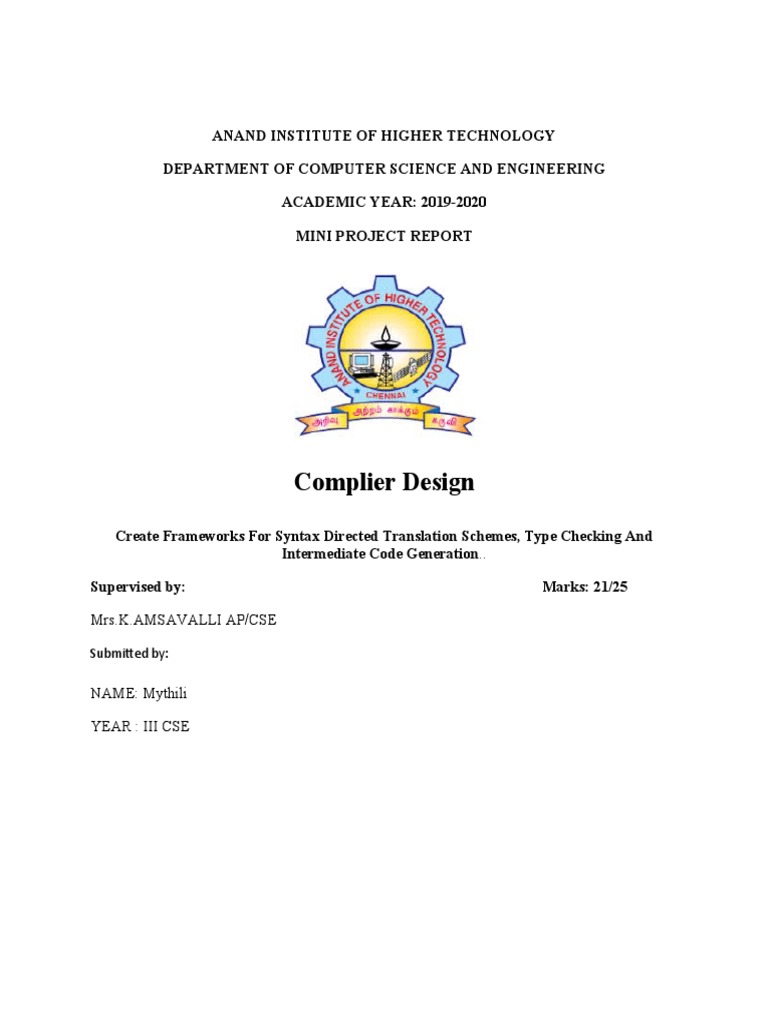 Compiler Design Frameworks | PDF | Parsing | Computing