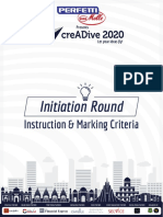 Initiation Round: Instruction & Marking Criteria