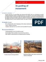 Slip & Trip While Guiding of Hydraulic Rig Movement: Incident Details