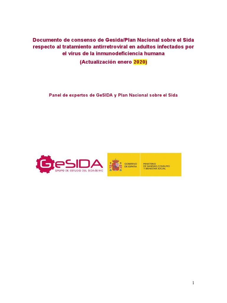 GESIDA | PDF | VIH | Manejo del VIH / SIDA