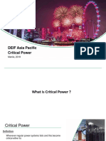 DEIF Asia Pacific Critical Power: Manila, 2019