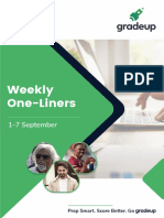 Weekly Oneliners 1st To 7th September Eng 22 PDF