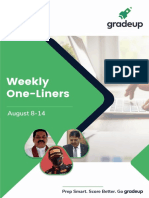 Weekly Oneliners 8th To 14th August Eng 81 PDF