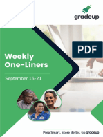 Weekly Oneliners 15th To 21st Sep 2020 Eng 80 PDF