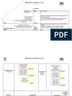 Bosanova School I.E.D.: Lesson Plan Teacher S Name Date