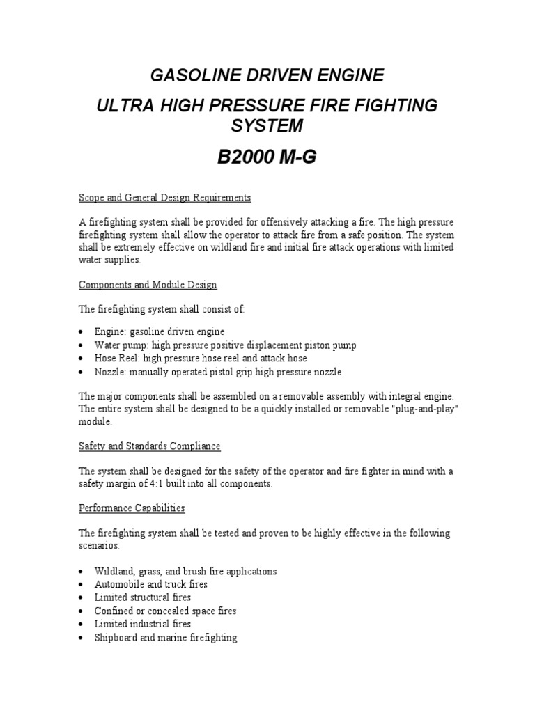 Firefighting System for Professionals | PDF | Electrical Wiring | Pump
