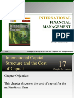 International Capital Structure and Cost of Capital Eun - Ch017
