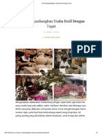 Cara Mengembangkan Usaha Kecil Dengan Tepat PDF