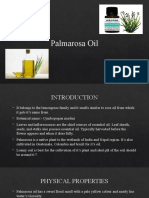 Palmarosa Oil Benefits and Uses