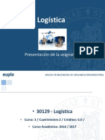 Presentación de Logística Grado Semipresencial