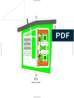 Site Plan: All Dimensions Are in METERS