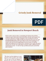 Junk Removal in Newport Beach