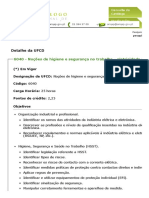 Noções de Higiene e Segurança No Trabalho - Eletricidade e Eletrónica