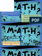 A Geometric Series Is The Sum of The Terms of A Geometric Sequence. A R N