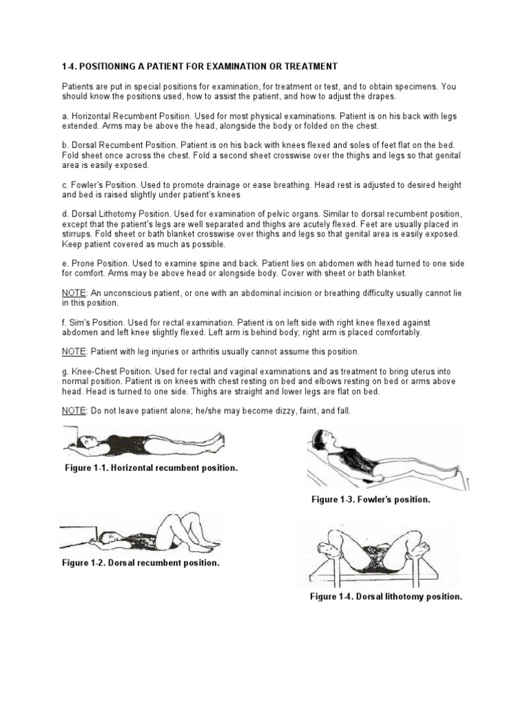 Different Patient Positioning - Different Positionings Supine Position / Dorsal/Horizontal Recumbent: - Studocu, supine position - designco-india.com