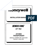 Installation Manual: MANUAL NUMBER 006-10545-0003 Revision 3, May 2004