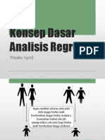 Konsep Dasar Analisis Regresi