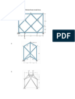 Plate Number 2: Determine All The Bar Forces in Each Truss. 1