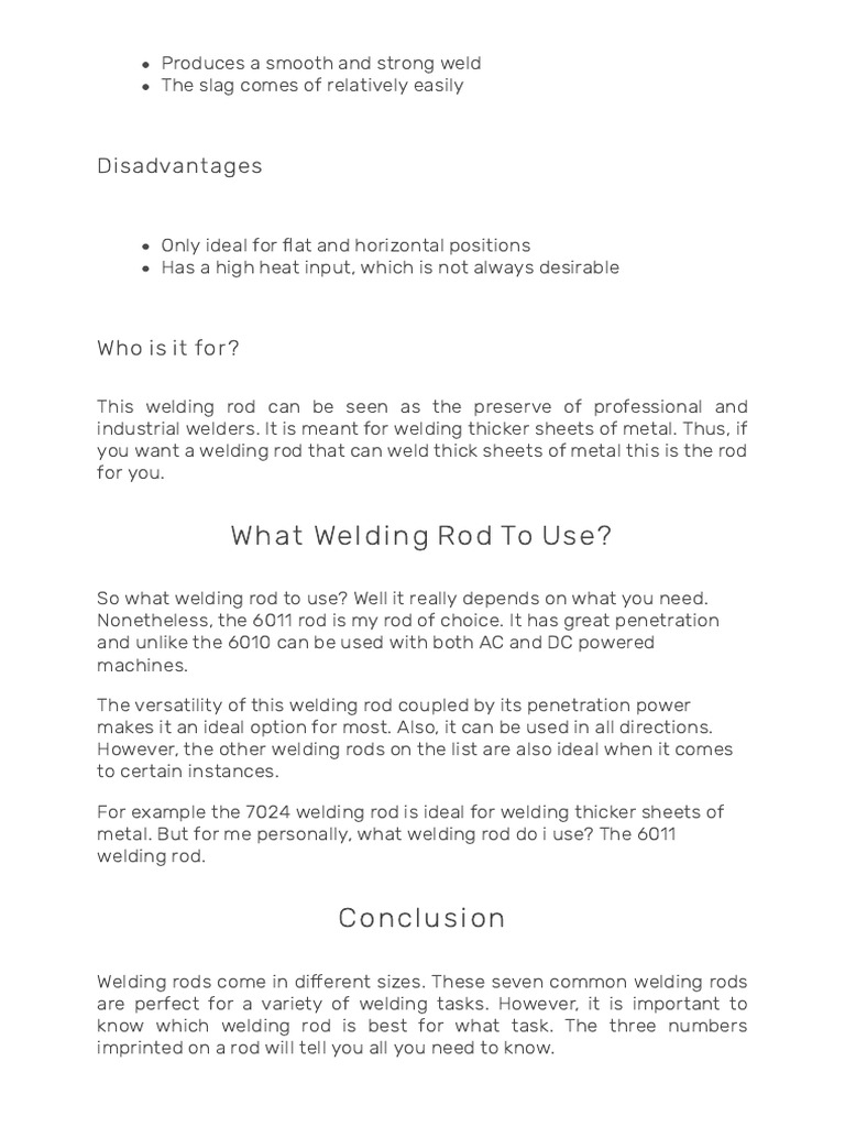 Pages From Welding Rod Sizes and Uses What Welding Rod Do I Use