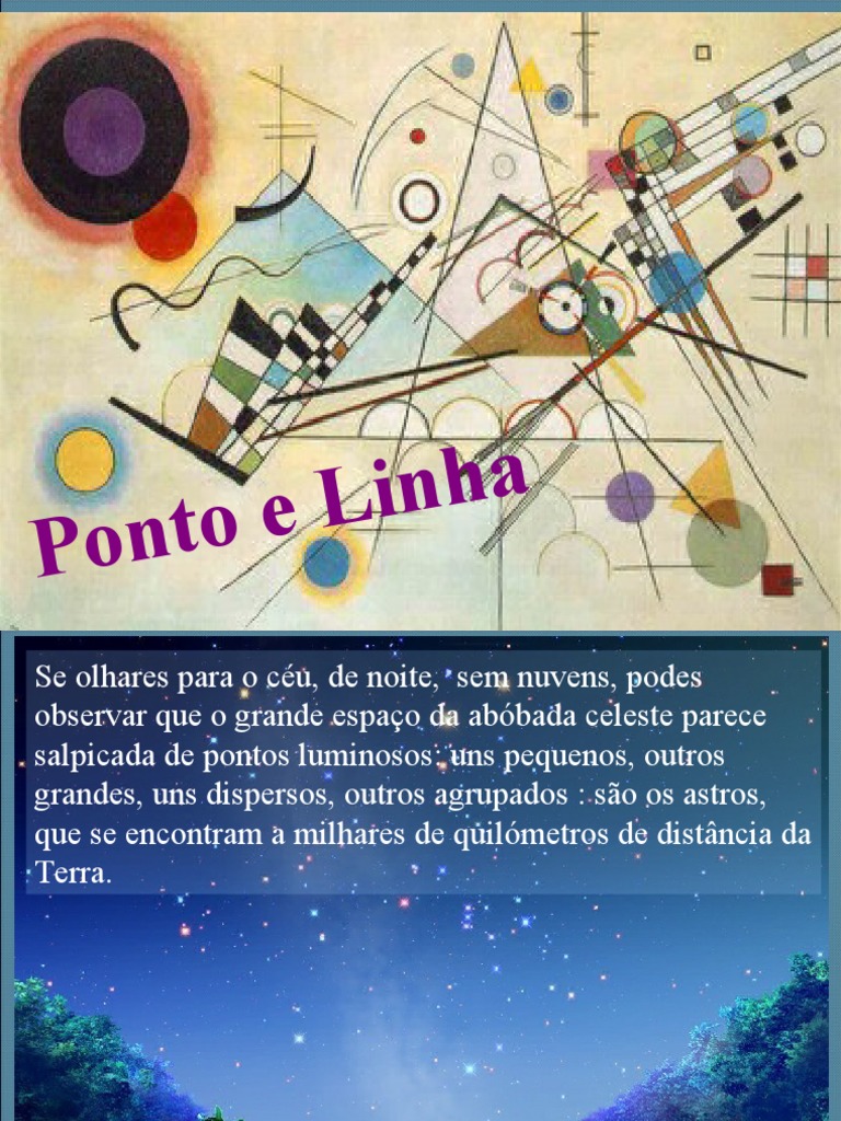 Editável - Ponto e Linha Na ARTE | PDF