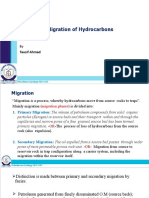 Migration of Hydrocarbons