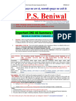 FR (Old & New) Imp IND AS Summary 2020