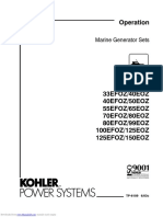 Marine Generator Operation Manual