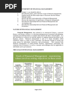 Chapter 1overview of Financial Management