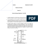 Taller 2 Mecánica de Fluidos