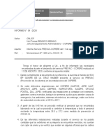 Informe Servicio Prevac