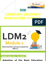 Learning Delivery Modalities Course