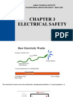 Electrical Safety: Jubail Technical Institute Occupational Health and Safety - Bshs 1502