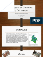Ciudades de Colombia y Del Mundo